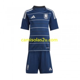 Camisolas de futebol Aston Villa Criança Equipamento 3ª 2024/25 Manga Curta